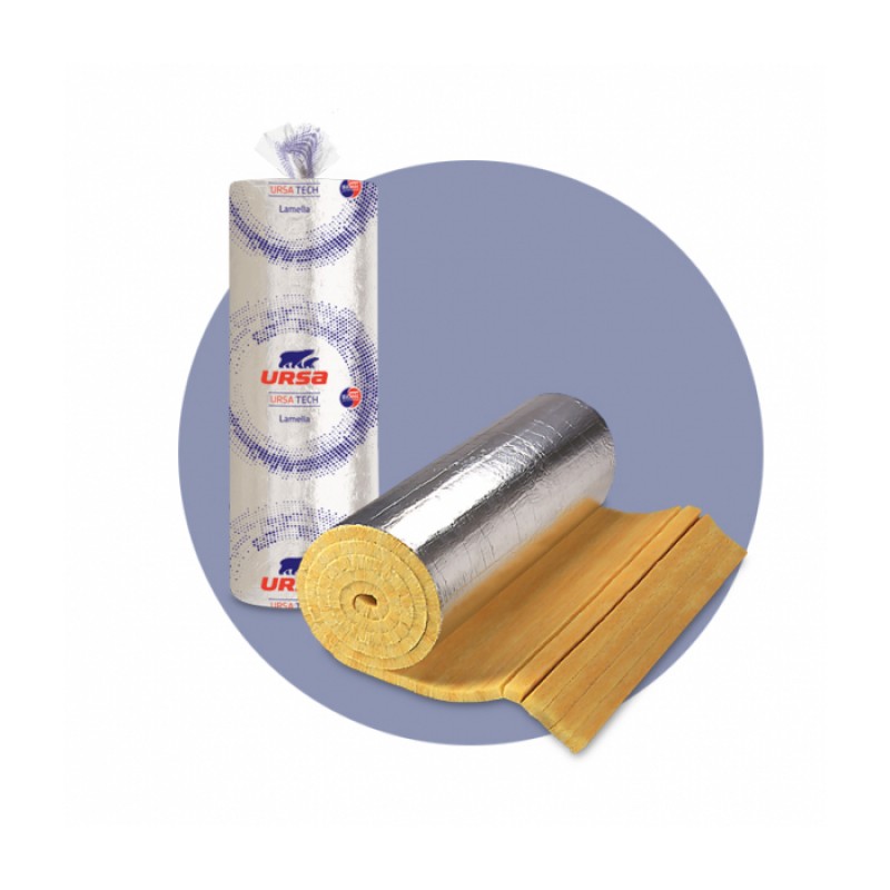 Ursa Tech Lamella ásványgyapot lamellázott épületgépészeti szigetelőanyag